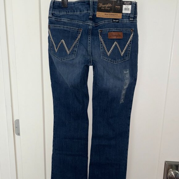 Wrangler Retro Mae mid-rise bootcut maternity jeans sz 1x32 NWT - Picture 4 of 10